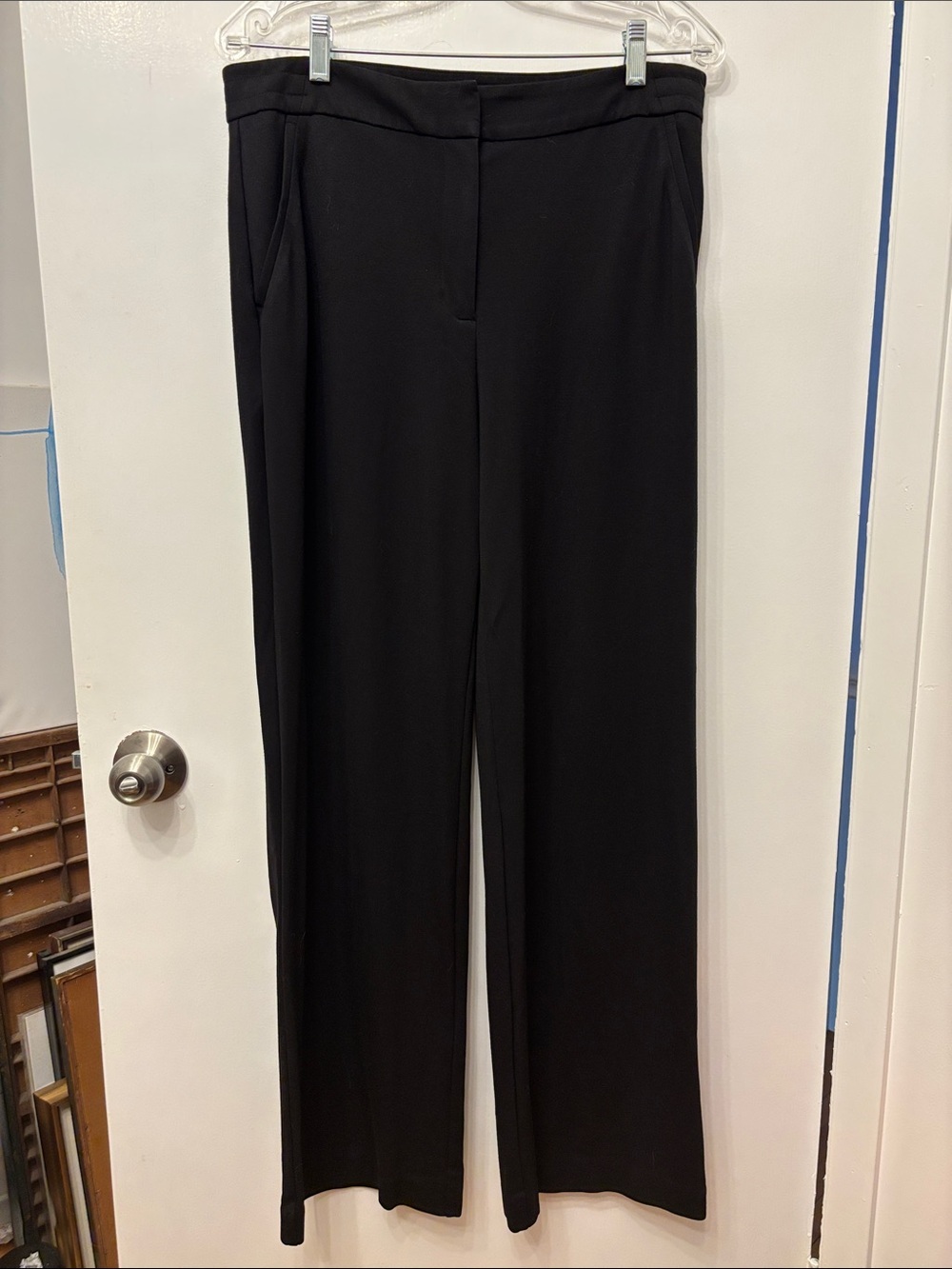 💐2 for $25 Reitmans “Signature” Stretch Black Wide-Leg Tailored Pants